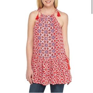 🌹Crown & Ivy™ Challis Tunic Tank BRAND NEW